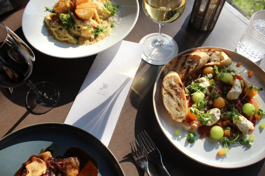 Three plated mains at Ancaster Mill